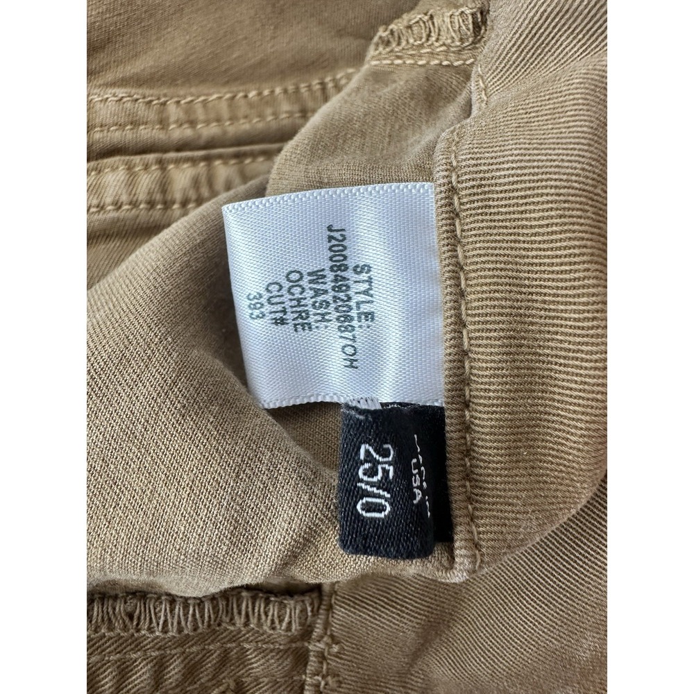 Veronica Beard ARYA Pants Women's Size 25 Straight High Rise Stretch Khaki - Picture 7 of 11
